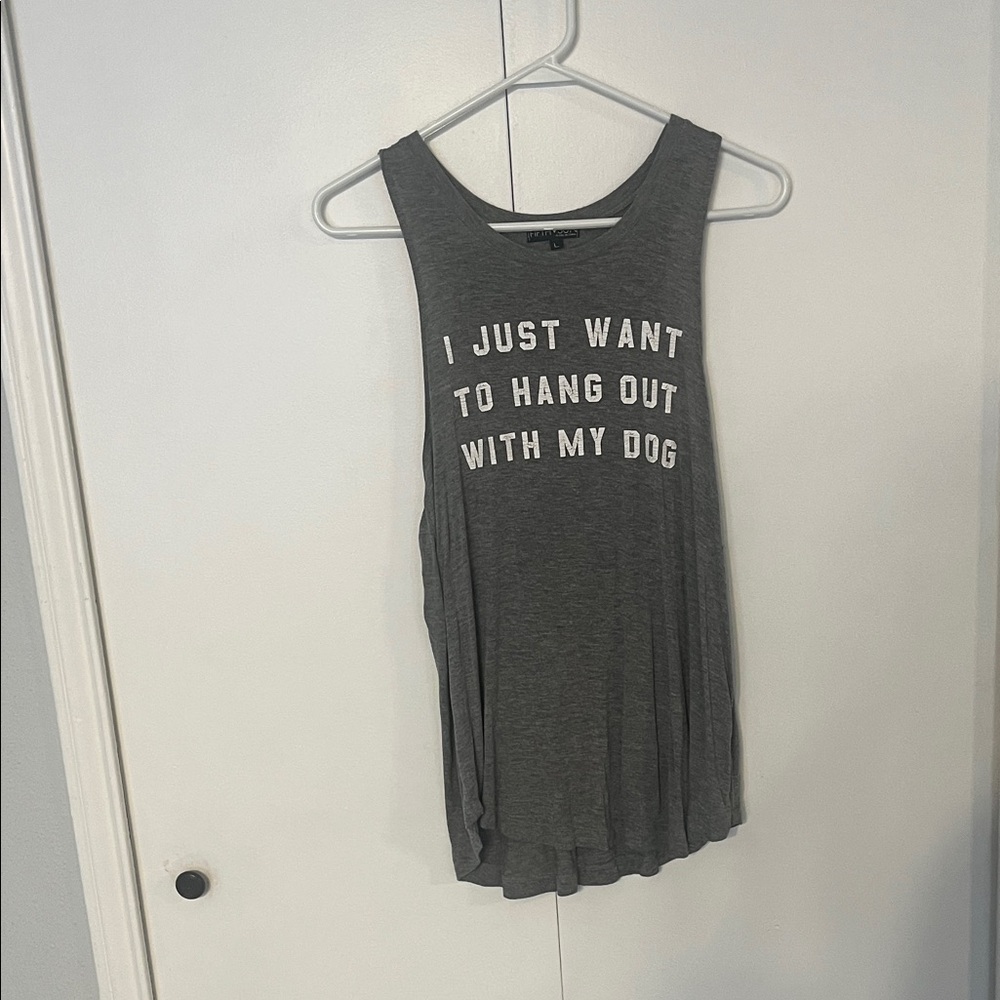 Fifth Sun Heather Gray Tank Top